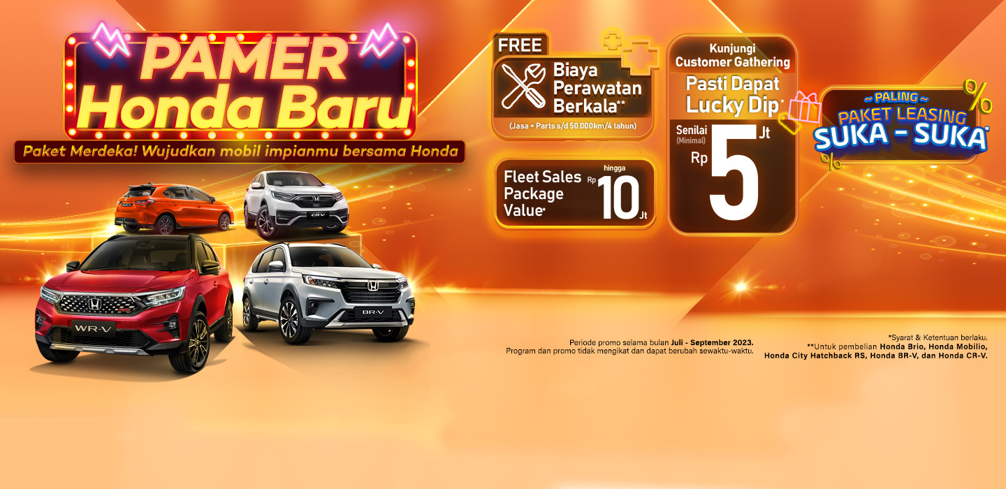 Pamer Honda Baru